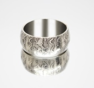 英國硬幣戒指 25 便士 1980 年男士硬幣戒指 女士硬幣戒指