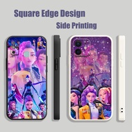 Casing For Realme C2 C3 8 8i 7i C35 C30 Pro kpop demon hunters Pink aesthetics FXP09 Phone Case Squa