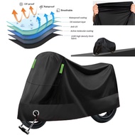 Motorcycle Cover Universal 3 Layer Protective Cover Outdoor Anti-Dust UV Protective Motorbike Cover