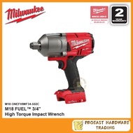 Milwaukee M18 ONEFHIWF34-0 M18 FUEL ONE-KEY High Torque Impact Wrench 3/4 Friction Ring (Bare Tool)