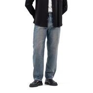 RIBSGOLD Baggy Jeans Denim Baggy Jeans Men Baggy Denim Men Baggy Jeans Men Straight Cut