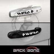 [READY STOCK] 4PCS Proton WIRA Car Door Handle Sticker Car Logo Sticker Pemegang Pintu Kereta