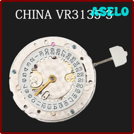 ASELO 3135การเคลื่อนไหวของ VR3135อัตโนมัติสีน้ำเงินการเคลื่อนไหวนาฬิกาข้อมือสำหรับผู้ชายเซี่ยงไฮ้313