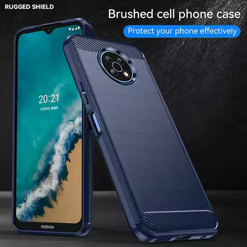 Carbon Fiber Soft Silicone Case For Motorola Moto G9 G8 G7 Power Lite G6 E7 E6 Plus Play Brushed Tex