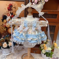 Original 40cm Baby Clothes 40cm Baby Clothes 40cm Cotton Baby Clothes Lolita Princess Dress 55cm Dol