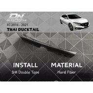 Honda Civic Fc Thai Spoiler Ducktail
