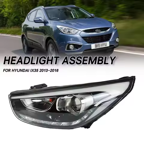 For Hyundai ix35 2013 2014 2015 2016 Front Bumper Head Light Headlamp Driving Headlight Turn Signal