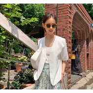 [3411] Short-Sleeved Coat