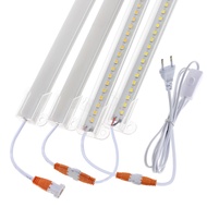 AC220V  50cm 8W LED Tube Light 72LEDs LED Fluorescent Tubes 1-6pcs Set