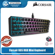 Corsair K65 RGB MINI 60% Mechanical Gaming Keyboard -CHERRY MX SPEED