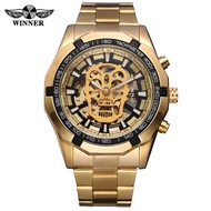 T-WINNER/WINNER 8154 Automatic Skeleton Mechanical Watch Skull Mechanical Watch Business Men's Watch