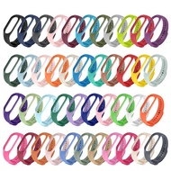 XiaoMi Mi Band 4 Strap Colourful Silicone Replacement Strap MiBand 4 MiBand4 Mi Band 3 Mi Band3 ( ST