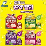 Captain Dolphin Juicy Konjac Jelly/Grape/Peach/Mango/Konjac Jeli/Halal/韩国蒟蒻水果口味/超好吃水果蒟蒻果冻