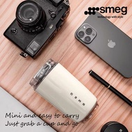New Design SMEG Electroplated 320ML Coffee Mug, Portable Thermal Cup, 304 Stainless Steel Travel Tum