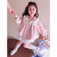 July - Pink Kitty 2-layer windJacket for girls 8-28kg with thick hood Waterproof to keep warm in aut