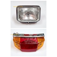 YAMAHA Y80 ET Y80ET HEADLAMP TAILLAMP HEADLIGHT TAILLIGHT LAMPU DEPAN BELAKANG SET