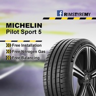 235/45R18 : .Michelin Pilot Sport 5 (Promo22) 18 inch Tyre Tire Tayar 235 45 18 ( Free Installation )