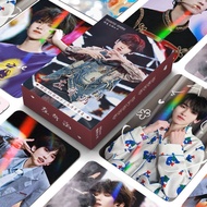 热卖推荐左奇函镭射小卡55张TF家族四代奔跑2单人明星周边自印三寸lomo卡Zuo Qihan Laser Card 55 TF Family 4包邮