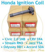 (100% ORIGINAL) Honda Ignition Plug Coil Accord SDA 2.0 2.4 Civic 2.0 Type-R SNA SNB FD2 CR-V S9A RD