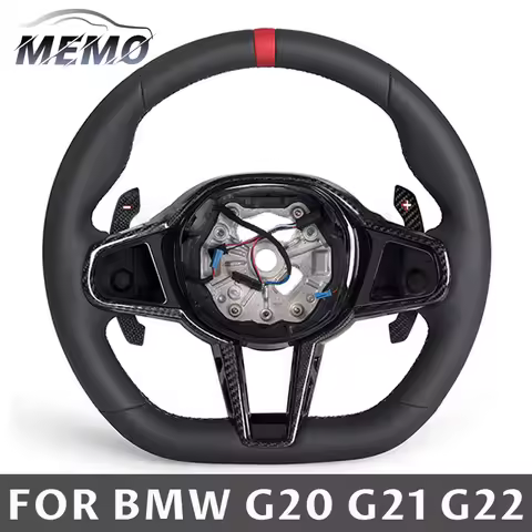 Steering Wheel CS Nappa Leather For BMW G02 G05 G06 G20 G21 G22 G26 G29 G80 G87 F40 F44 i4 M40i M340