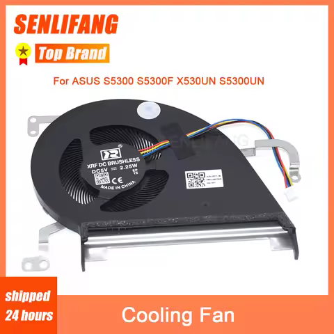 Laptop CPU Fan EG50050S1-CD81-S9A DC5V 2.25W 4-Line For ASUS S15 S5300 S5300F X530UN S5300UN Cooling