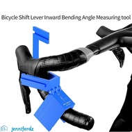 JENNIFERDZ Bicycle Shift Lever Angle Measuring, Inward Bending Angle Angular Measurement Handlebar A