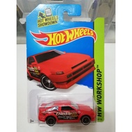 Hot Wheels Toyota AE 86 Red