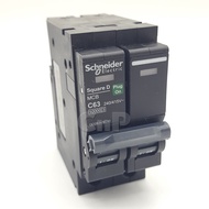 Schneider เมนเซอร์กิตเบรกเกอร์ Main Circuit Breaker 2P 16A - 63A ชไนเดอร์ รุ่น QOvs
