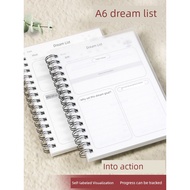 planner 2026 2026 planner Dream list notebook goal realization plan wish hand book diary notebook to