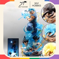 Mh59 Vegito Model With Led And 3 Replacement Heads 45cm High - Dragon Ball Model MS SFH _ 11