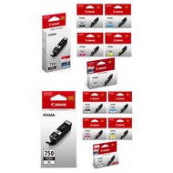 Canon (Genuine) PGI-750 750XL CLI-751 751XL iP7270 iP8770 iX6770 PGI-750BK CLI-751 Black Cyan Yellow