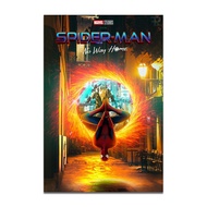 Marvel HOTEST Movie Spider-Man Roadless Home Oil Painting Printing Mural Art Poster Animation Home Decoration Picture Best Gift