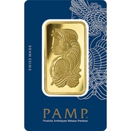 20 GRAM LJewellery PAMP Suisse 999.9/24k Gold Bar Lady Fortuna- G20