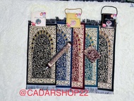 50pcs Sejadah Design Raudah 35x75cm with Box Door gift