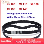 ISHOWMAL❤️ 100XL 110XL 120XL 130XL 140XL 037 Timing Belt Rubber Belt 10mm Width 1/5'' Pitch❀