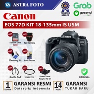 CANON EOS 77D KIT EF-S 18-135mm PAKET 32GB GARANSI RESMI - KAMERA DSLR