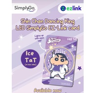 Shin Chan Dancing King LED SimplyGo EZ-Link Ezlink Card
