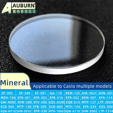 ECB-900 Glass lens For Casio EFR 303 glass mineral mirror MDV106 EFR526 MTP1374/1375 EF550 efv540 EF