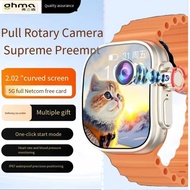 Fulide New 5G Net True Curved Screen Large View B33 SIM Smart Watch GPS wifi With camera for men wom