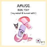 AMUSE BEBE TINT ( my melodi & kuromi edit ) - shipping from korea
