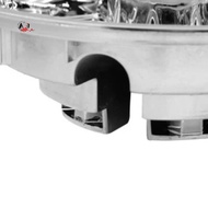 A10E-8Inch SS Golf Cart Wheel Covers, 5 Spoke Design Hub Cap For Golf Carts For Club Car, EZGO, Yama