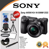Sony A6500 KIT 16-50MM OSS Mirrorless Camera Original Paket A 6500