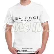BVLGOGI BEEF BOWL Cotton Graphic T-Shirt Gym Meme Funny Singapore Singlish Tee Facebook Tshirt Outdo