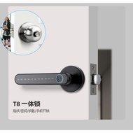 Wooden Door Fingerprint Lock Door Combination Lock Door Lock Bedroom Office Apartment Fingerprint FC