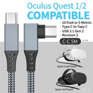 OculusQuest2Link Game Line Nylon Braided VR Glasses Cable Computer Game VR Mobile phone cable