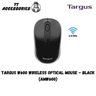 Targus W600 Wireless Optical Mouse - Black (AMW600)