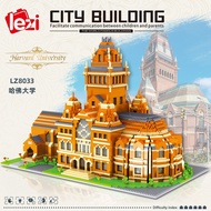 City Building LZ8033 World Famous Building : Harvard University ♥Ready Stock♥Building Blocks♥Brain T