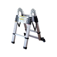 โปรลดแรง! บันไดทรง A 1.9 ม. EAZY TOOLS 6 ขั้น สีเงิน A-FRAME TELESCOPIC LADDER EAZY TOOLS 1.9M 6-STE