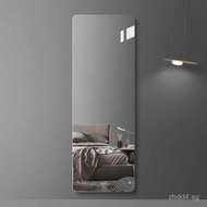 Full-Length Mirror Wall Sticker Self-Adhesive Home No-Drill HD Dressing Mirror H Mirror Stickers On 