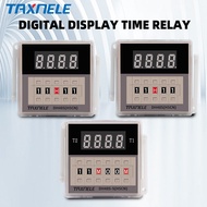 DH48S-S DH48S-1Z DH48S-2Z Digital Electronic Timer Relay Controller AC220V DC24V 12V with socket